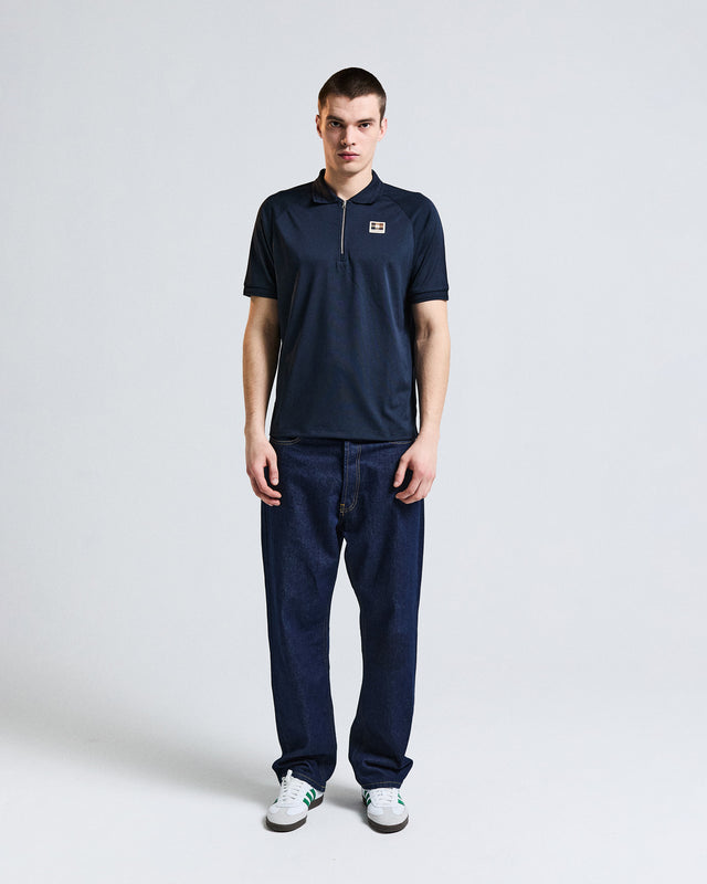 POLY PIQUET BADGE POLO