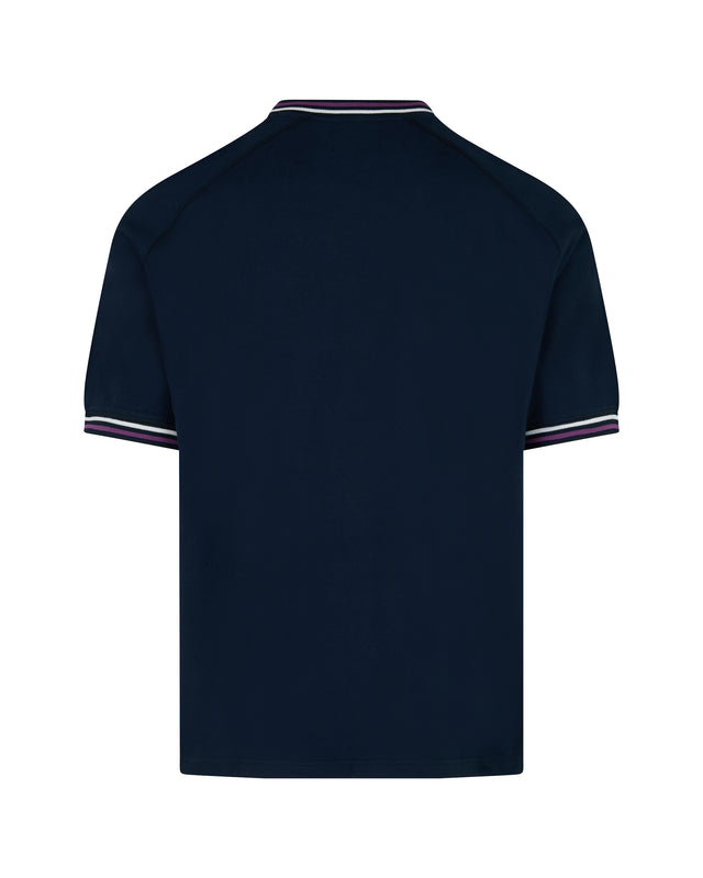 STRIPES PIQUET T-SHIRT