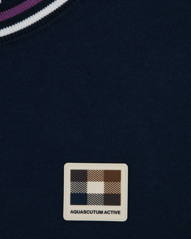 Aquascutum Active STRIPES PIQUET T-SHIRT