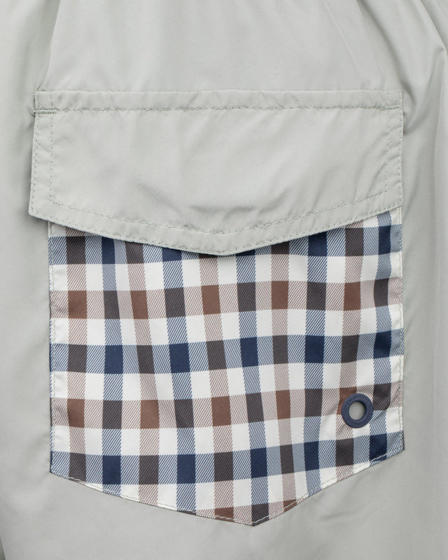 Aquascutum Active CLUB CHECK POCKET BEACH SHORTS