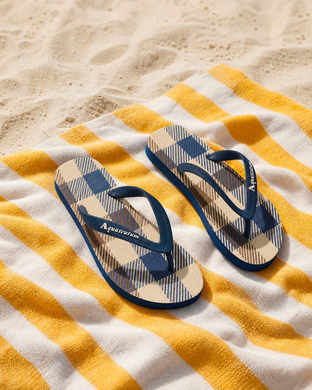Aquascutum Active MACRO ICONIC FLIP FLOPS