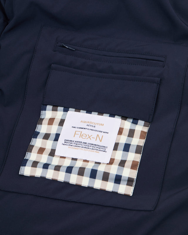 FLEX-N HOODED PUFFER