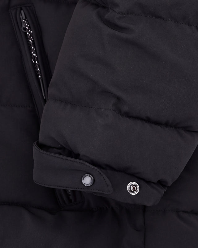 FLEX-N HOODED PUFFER