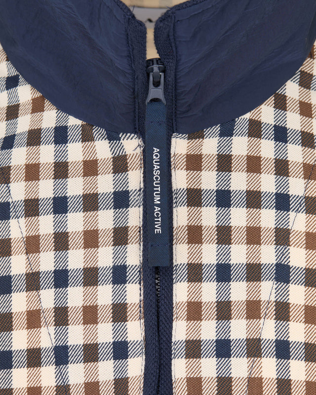CHECK HEAVY PIQUET POLO
