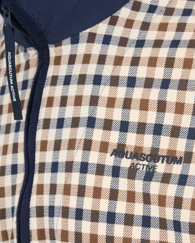 CHECK HEAVY PIQUET POLO