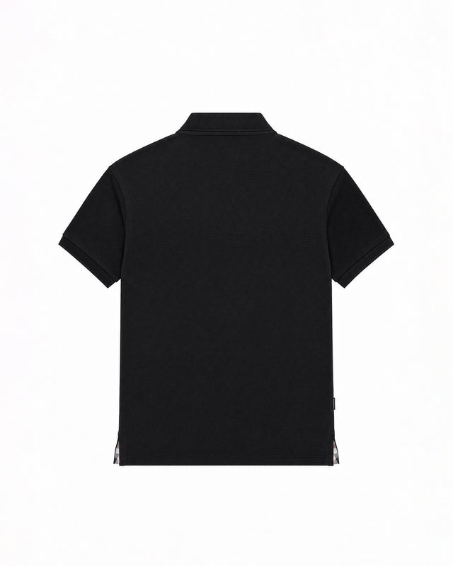 CHECK SHOULDER POLO