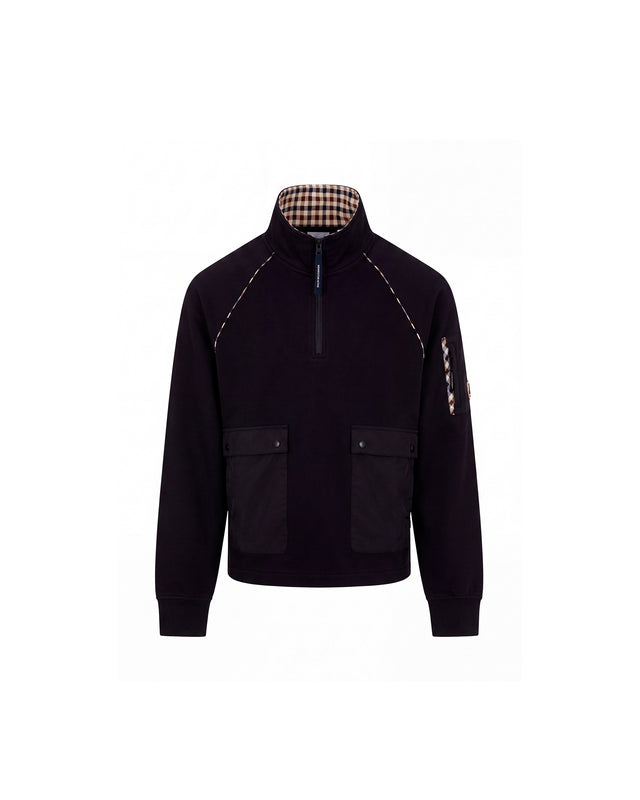 1/4 ZIP STRETCH FLEECE