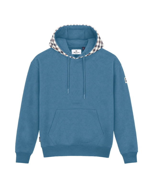 CLUB CHECK HOODIE FLEECE
