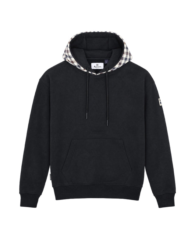 CLUB CHECK HOODIE FLEECE