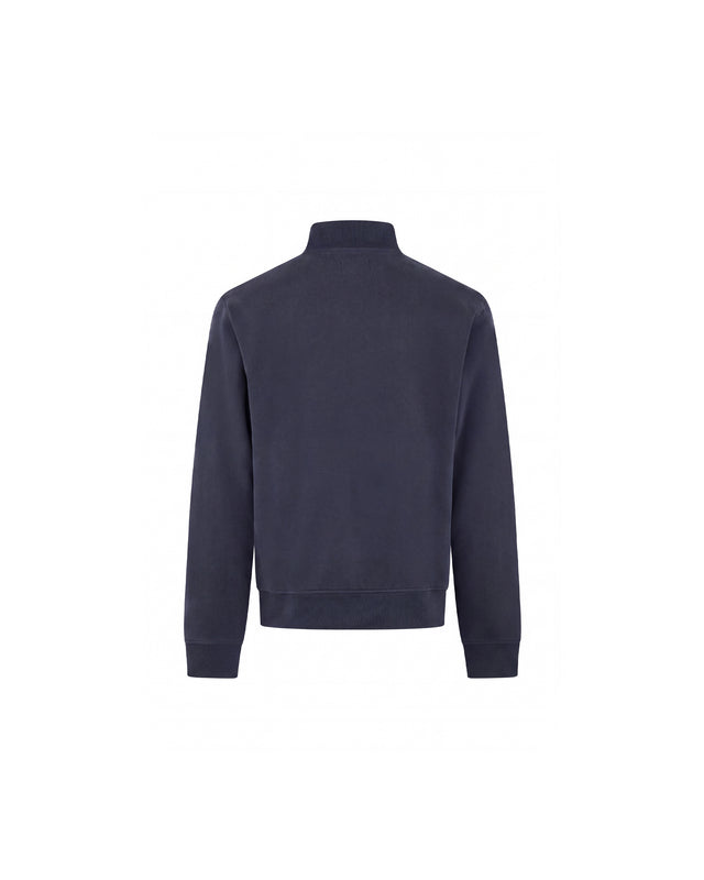 CHECK SHOULDER 1/4 ZIP FLEECE