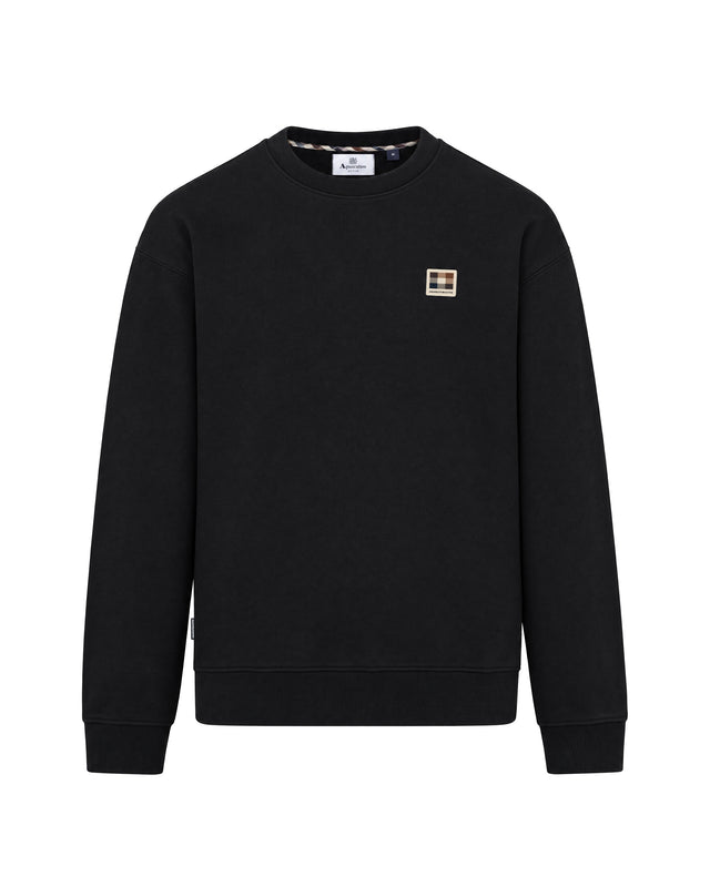 CREWNECK BADGE FLEECE