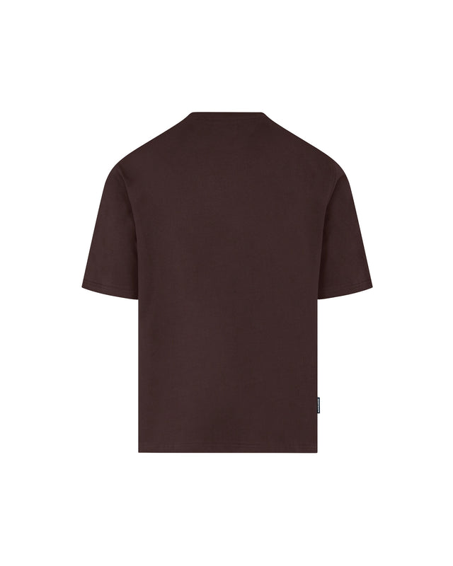 CHECK SHOULDER T-SHIRT