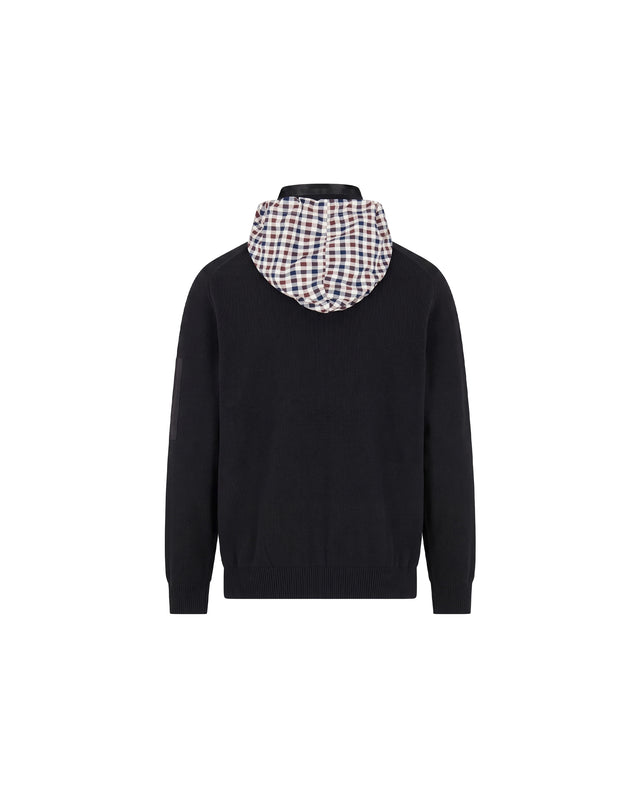 COTTON KNIT FZ SWEATER