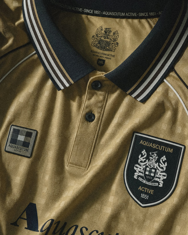 Aquascutum Active 50TH CLUB CHECK POLO