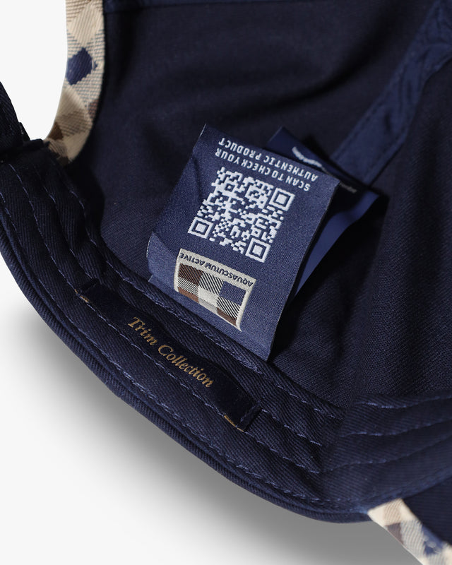 SIX-PANEL TRIM CAP