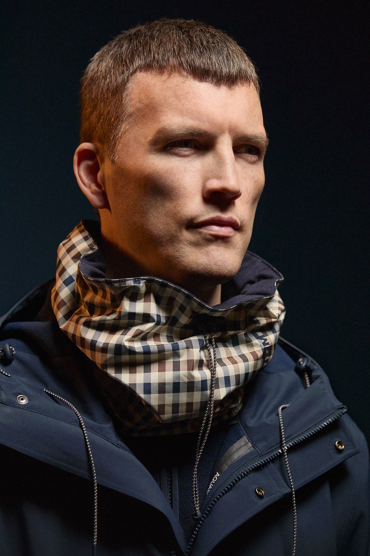 Aquascutum & PROUD ガーゼケット Lookbook - Spring Summer 24 – Aquascutum Active