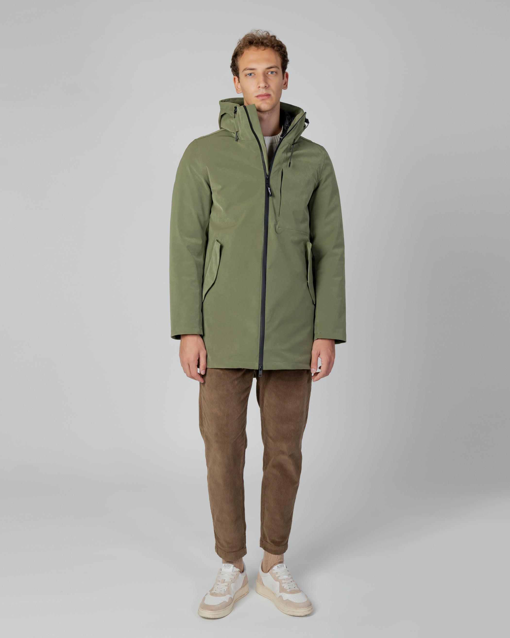 Aquascutum Active Hooded Hunter Green Jacket main image 0