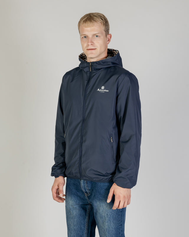 ACTIVE SAILOR CHECK REVERSIBLE JACKET