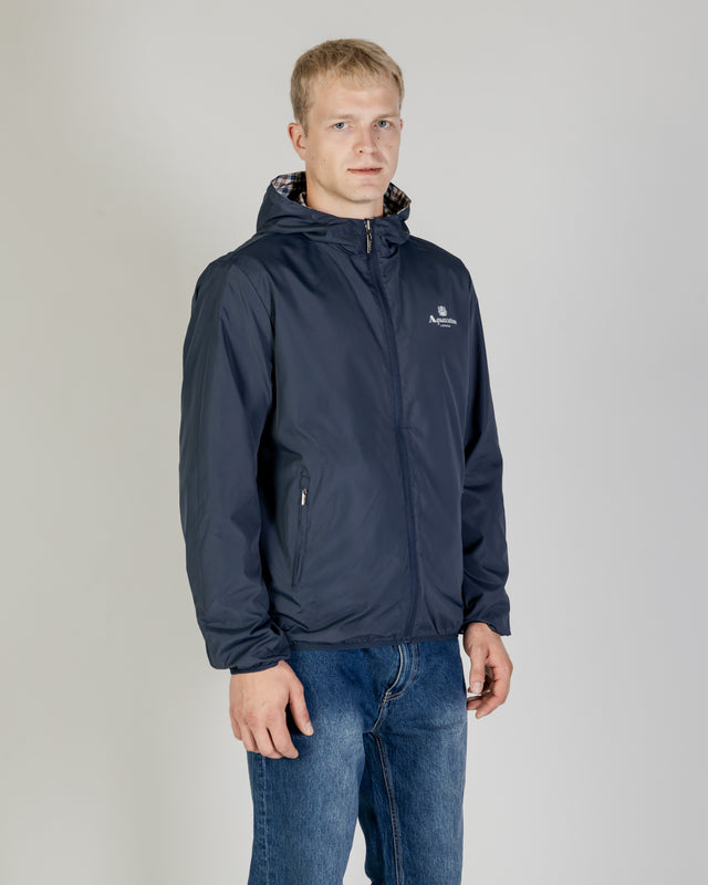 ACTIVE SAILOR CHECK REVERSIBLE JACKET