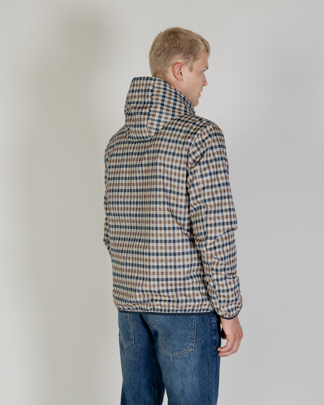 ACTIVE SAILOR CHECK REVERSIBLE JACKET