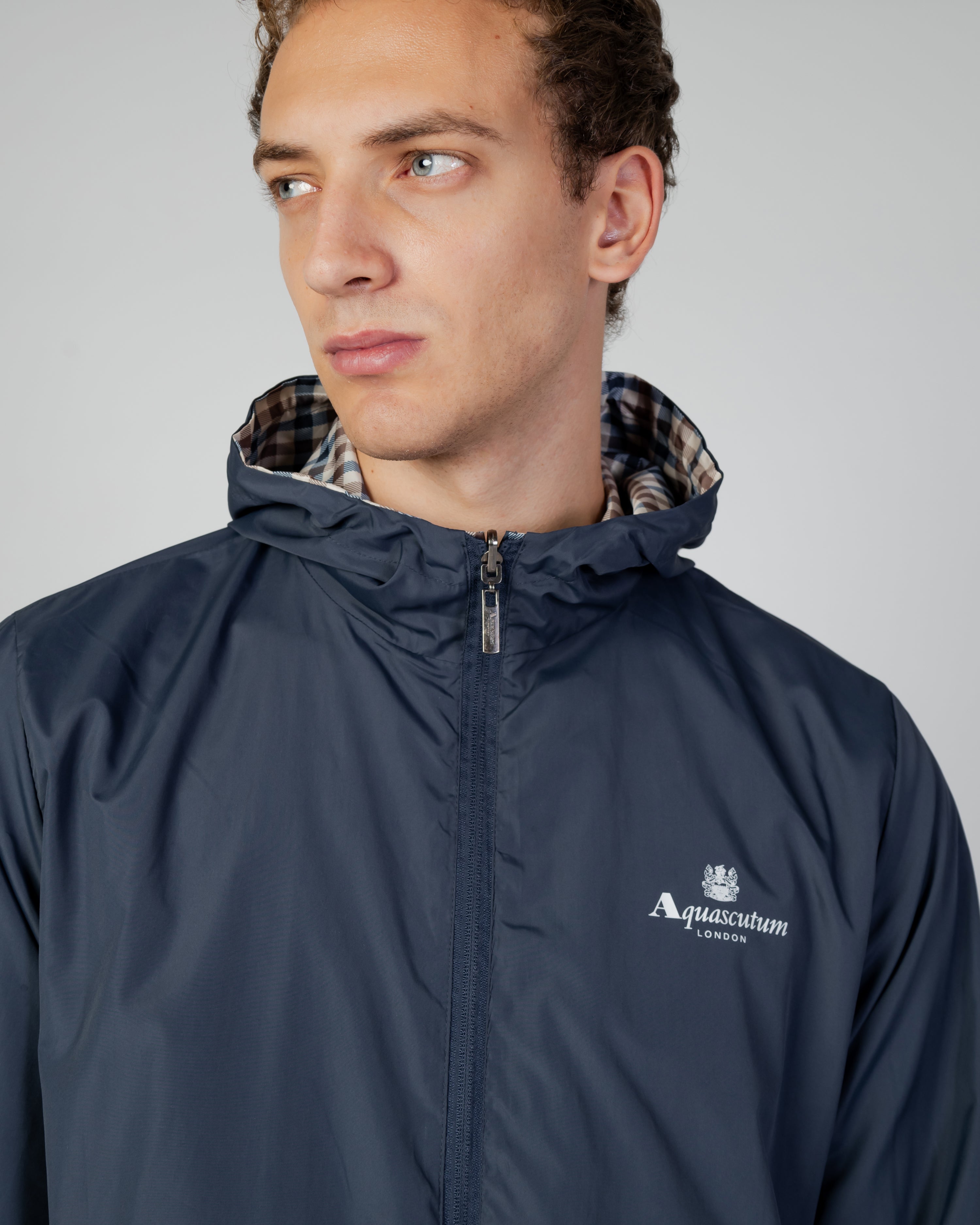 ACTIVE SAILOR CHECK JACKET