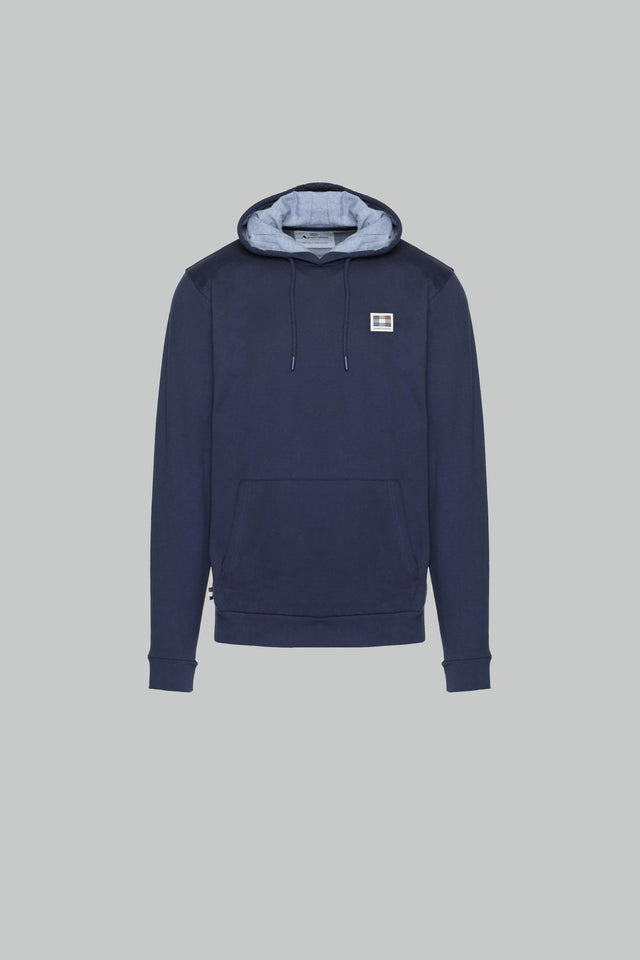 ACTIVE CLUB CHECK PATCH HOODIE