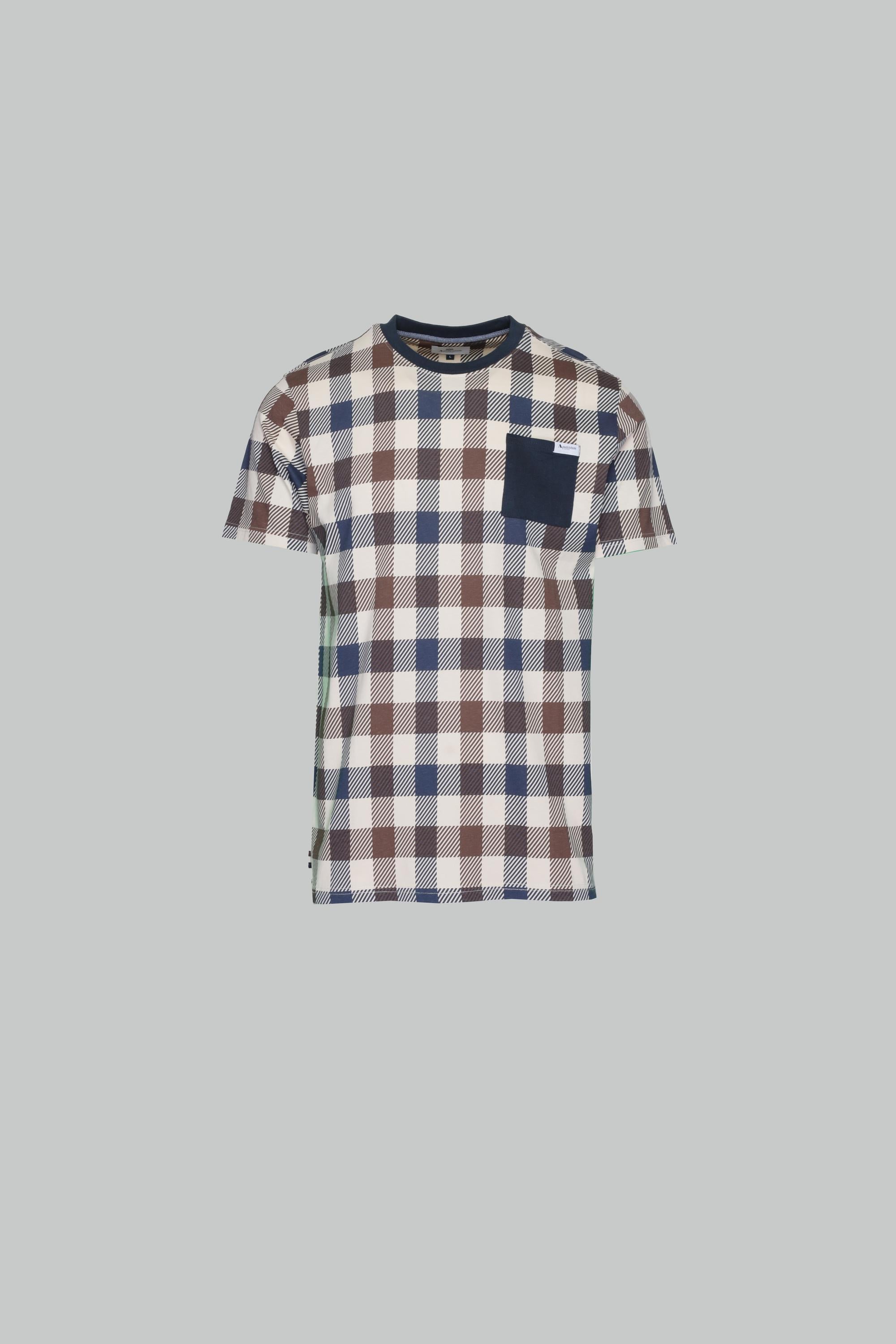 T shirts Club Check Aquascutum Active