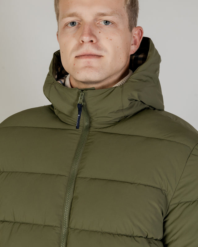 SP HOODED PUFFER JACKET