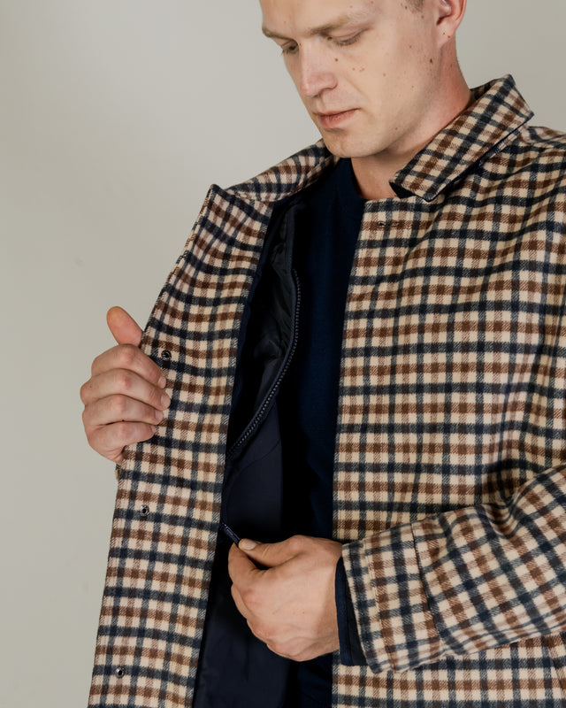 WOOL 3-WAY ACTIVE TRENCH