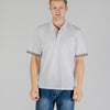 SUPIMA CLUB CHECK SLEEVES POLO SHIRT