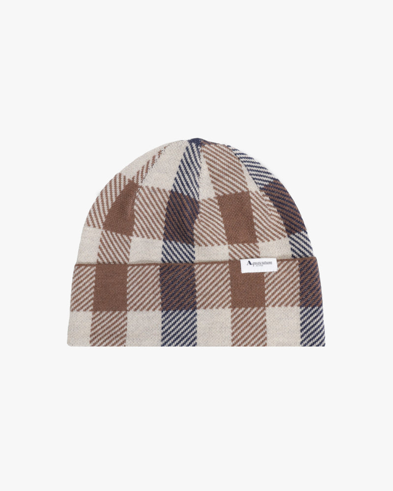 ACTIVE MACRO CHECK BEANIE MACRO CLUB