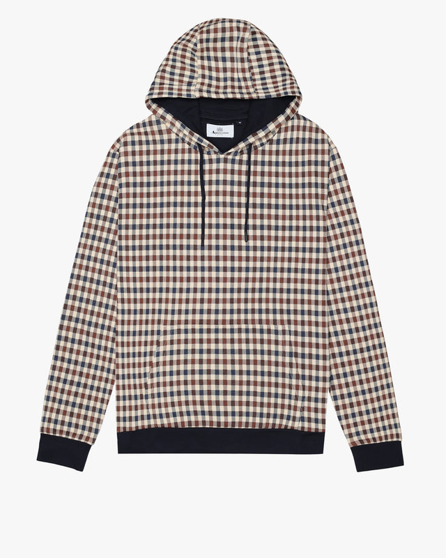 ACTIVE CLUB CHECK HOODIE