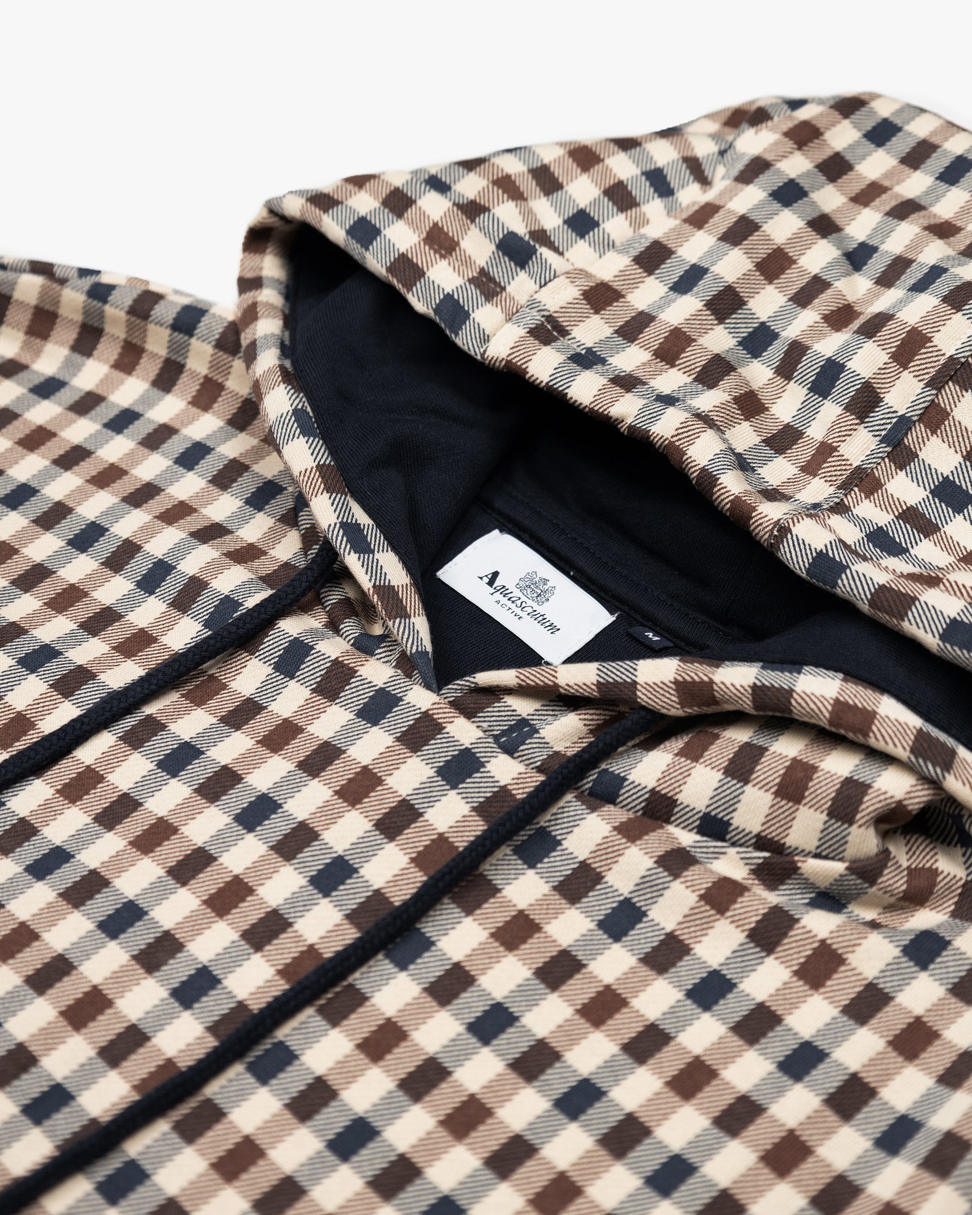 Aquascutum Active Club Check Hoodie