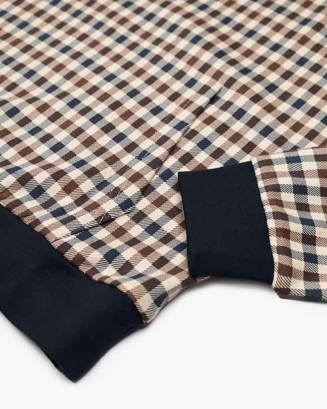 ACTIVE CLUB CHECK HOODIE