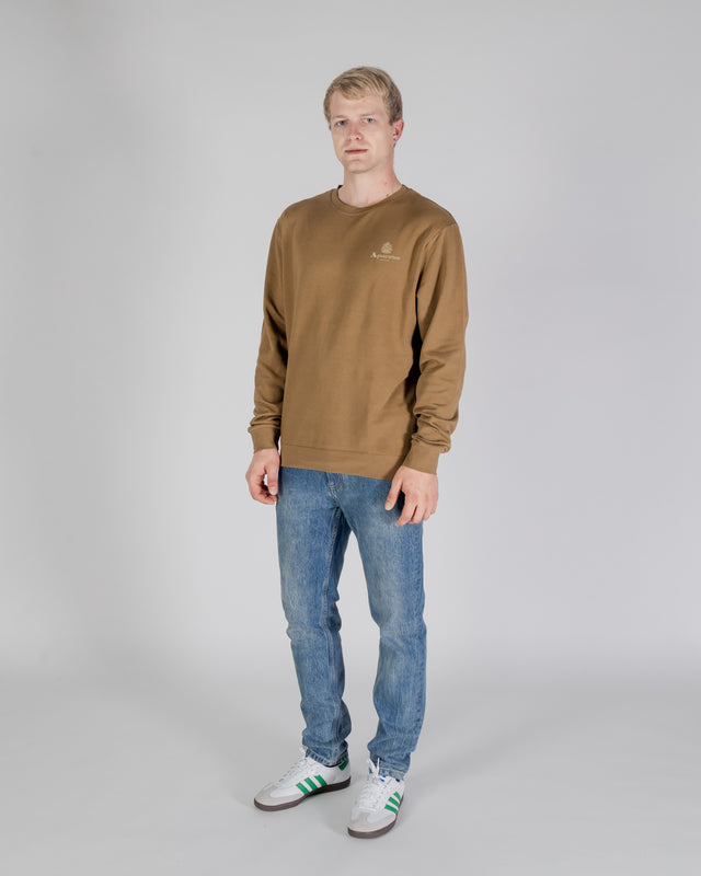 ACTIVE SMALL LOGO CREWNECK