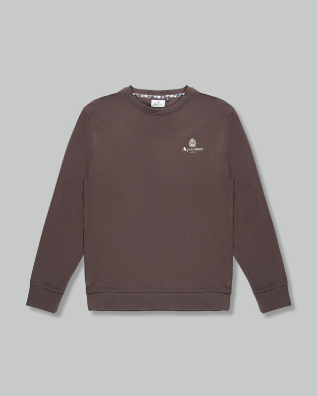 ACTIVE SMALL LOGO CREWNECK