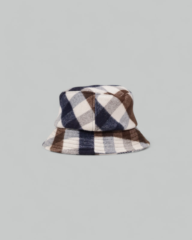 CLUB CHECK BUCKET HAT