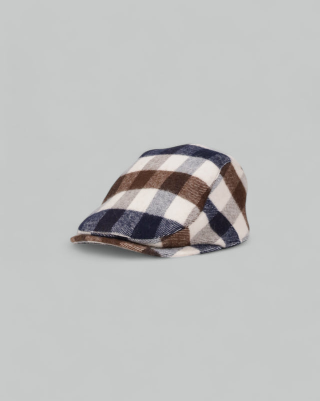 CLUB CHECK FLAT CAP