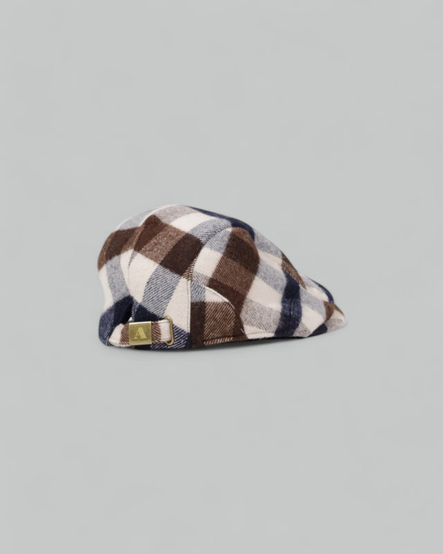 CLUB CHECK FLAT CAP