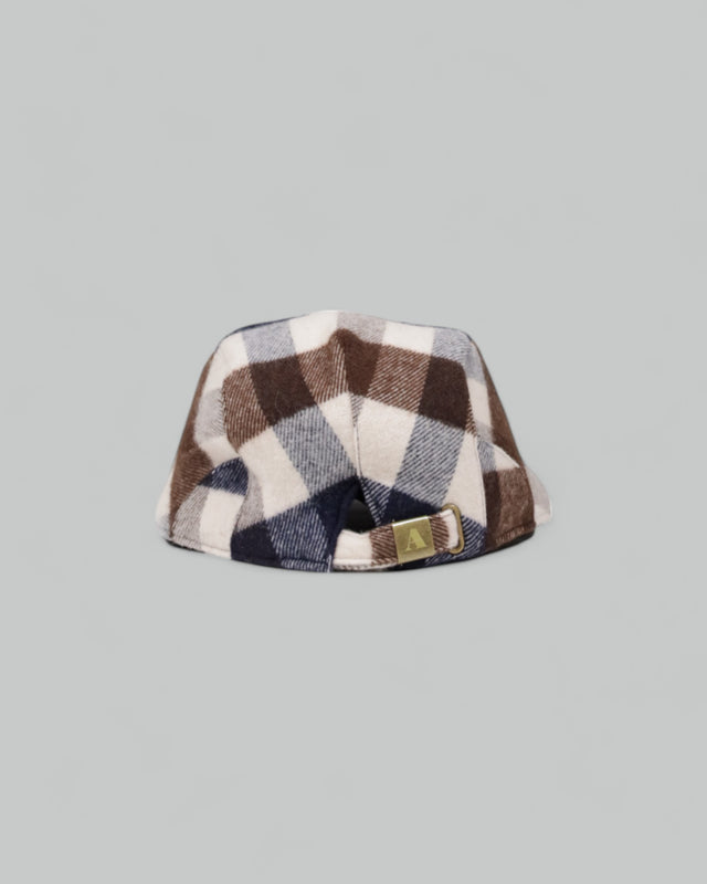 CLUB CHECK FLAT CAP