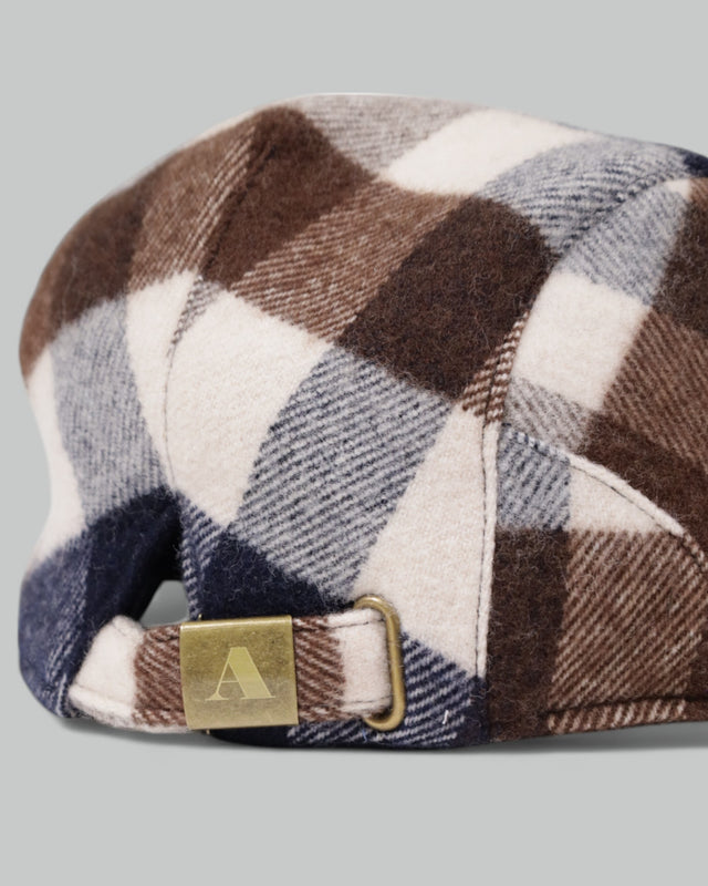 CLUB CHECK FLAT CAP