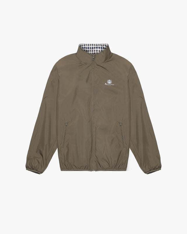 MOCK NECK SAILOR REVERSIBLE JACKET