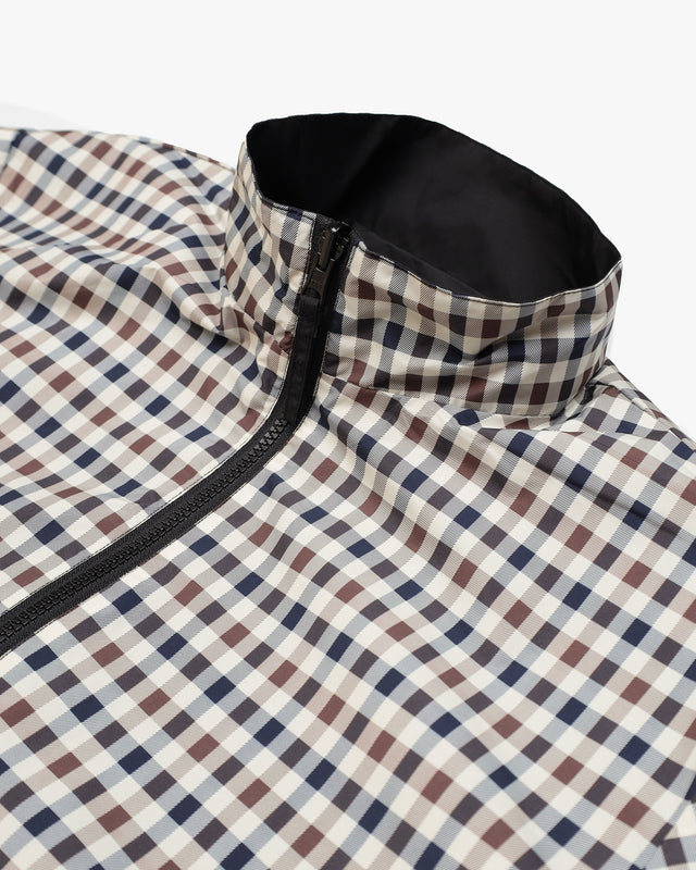 MOCK NECK SAILOR REVERSIBLE JACKET