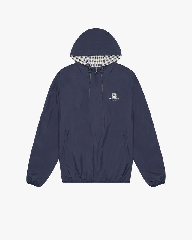 HOODED SAILOR REVERSIBLE JACKET