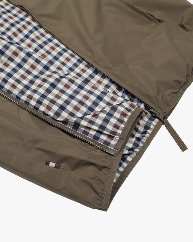 HOODED SAILOR REVERSIBLE JACKET