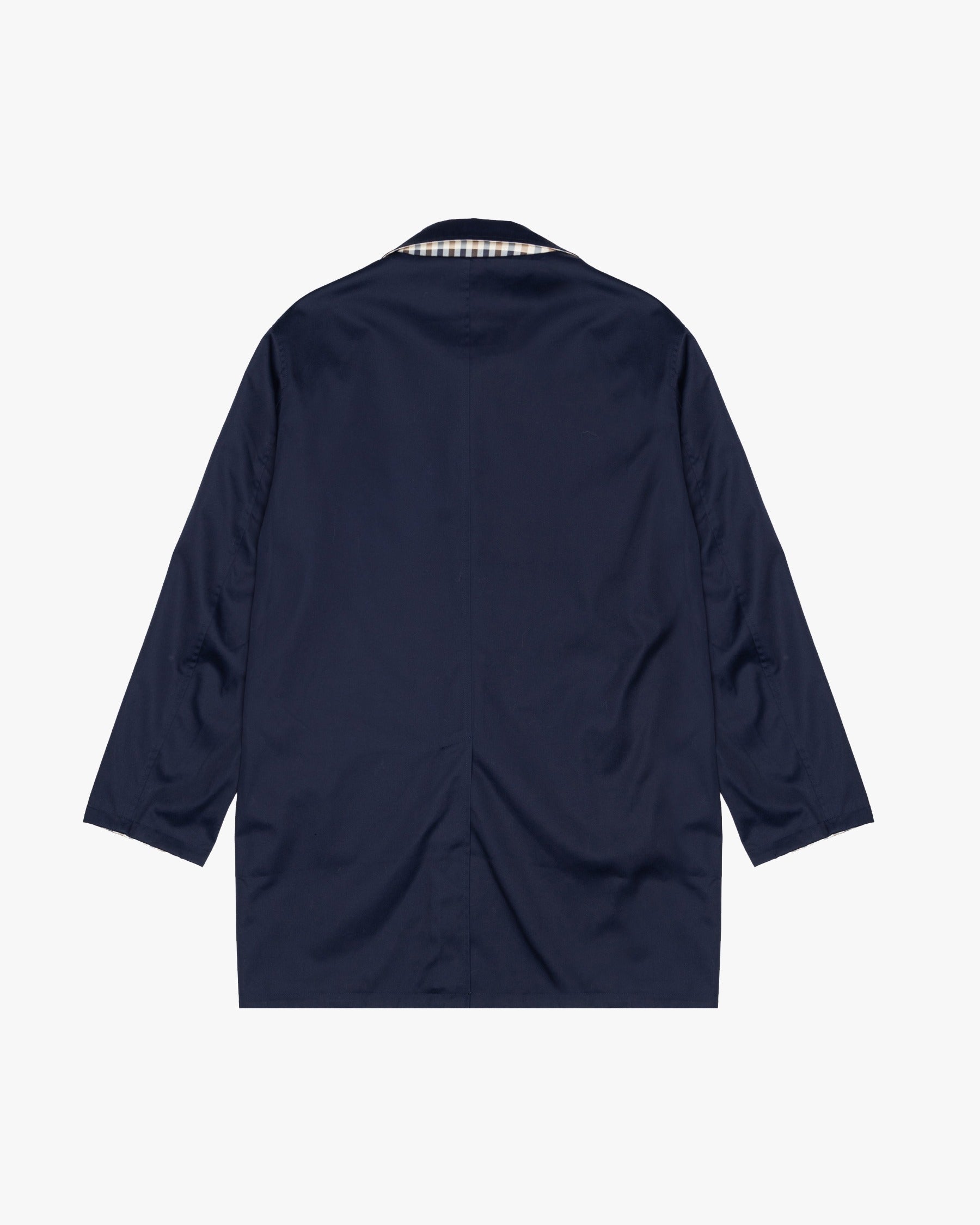 Aquascutum Active ARCHIVAL REVERSIBLE MID COAT
