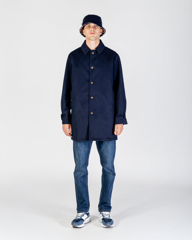 WOOL DETACHABLE MAC