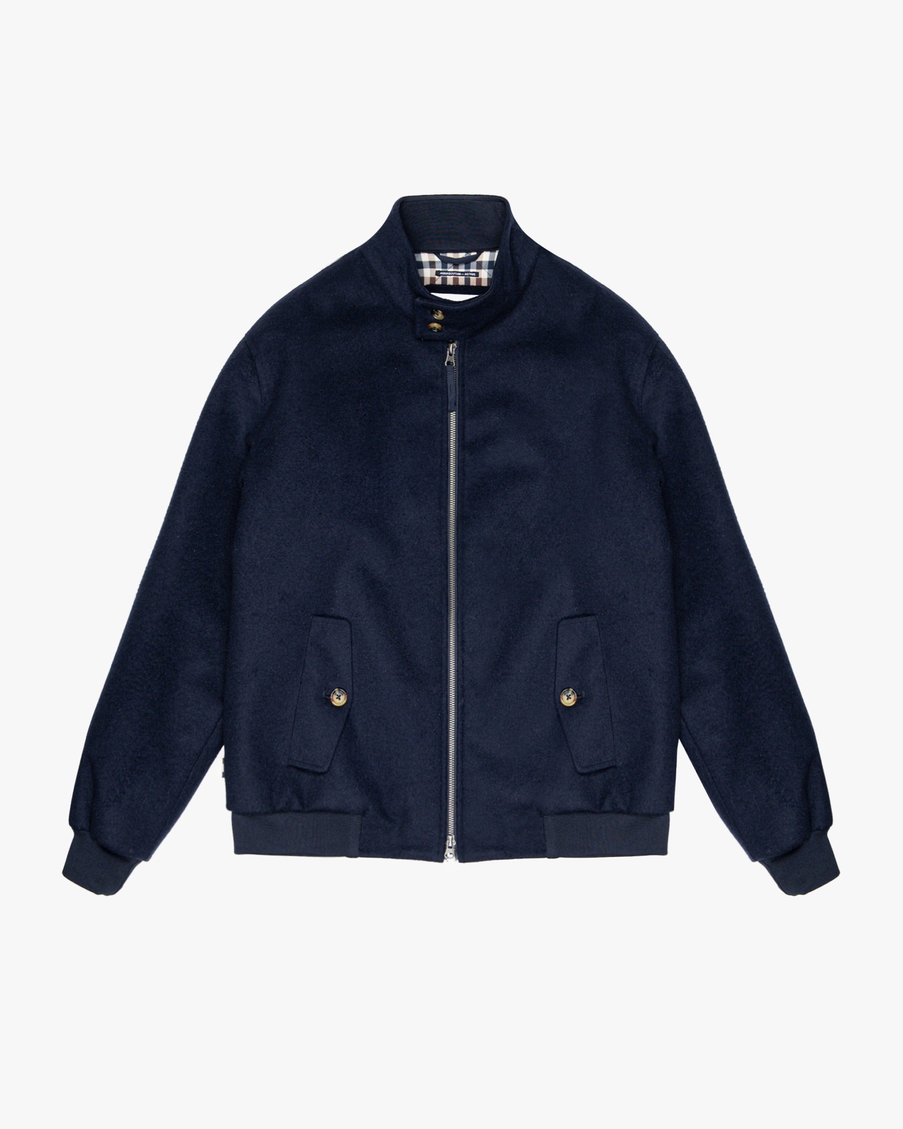 WOOL HARRINGTON