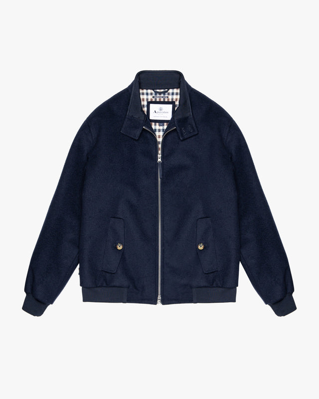 WOOL HARRINGTON