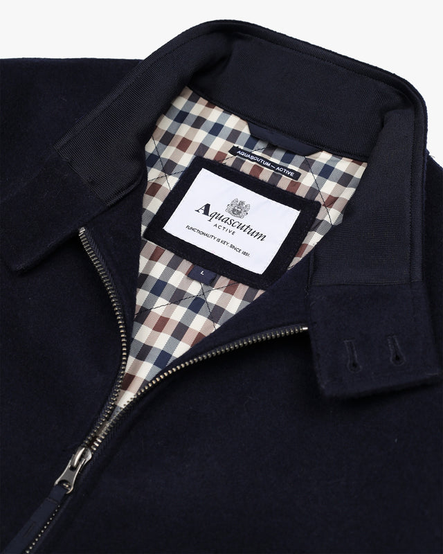 WOOL HARRINGTON